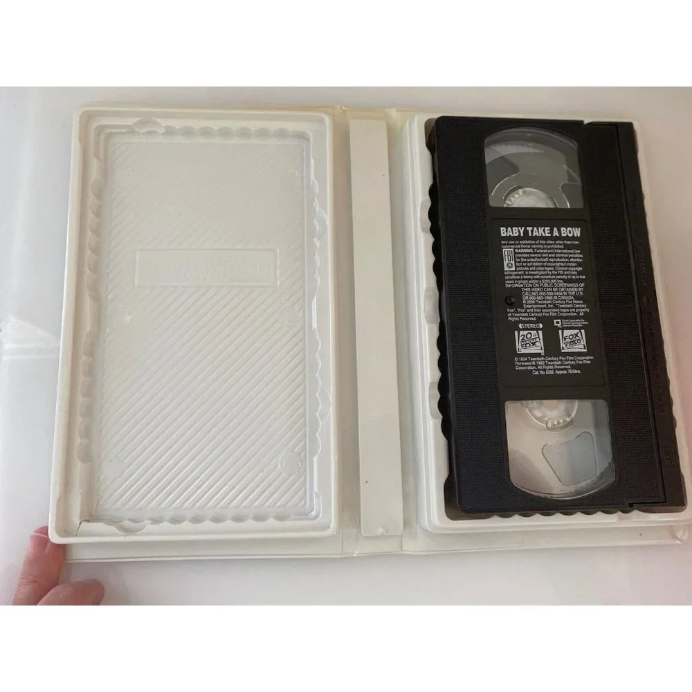 Shirley Temple Family Favorites Triple Pack 3 Movie‎ Collection VHS Set V3 2000